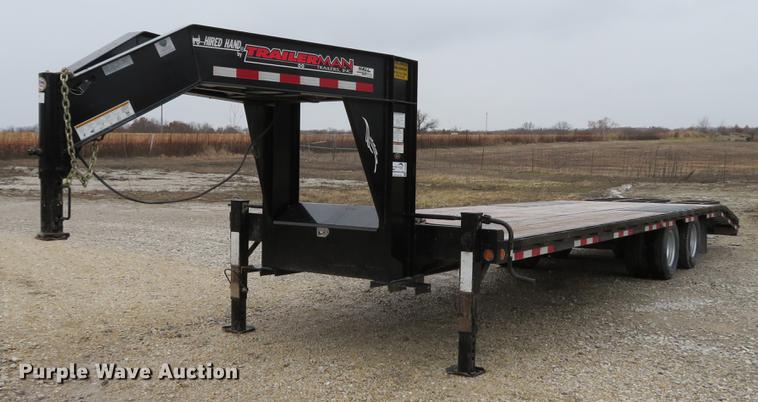 image for item DE5058 2017 Trailerman HHG8255F20 equipment trailer