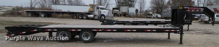 image for item DE5058 2017 Trailerman HHG8255F20 equipment trailer