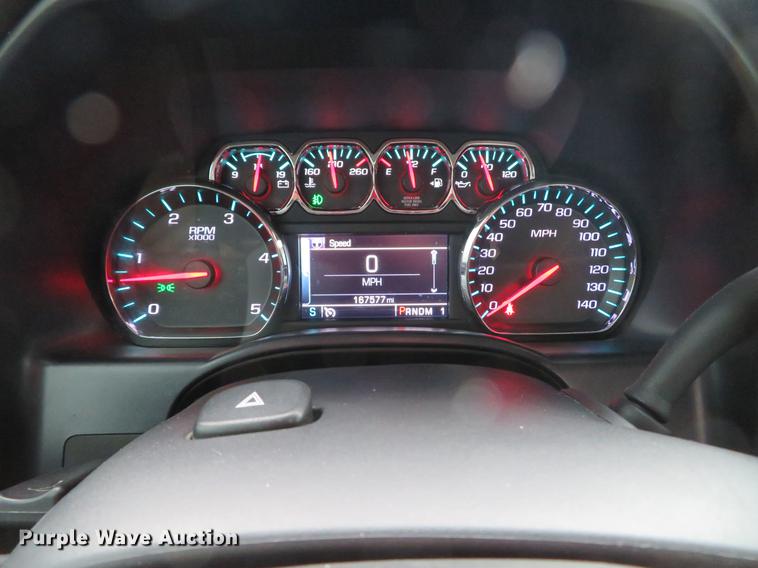 image for item DE5059 2015 Chevrolet Silverado 3500HD LTZ Crew Cab pickup truck