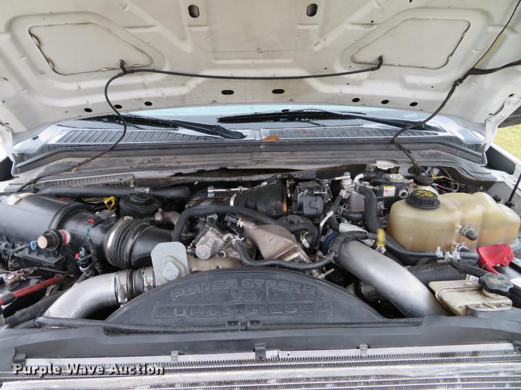 image for item DE5068 2008 Ford F450 Super Duty XL SuperCab flatbed truck