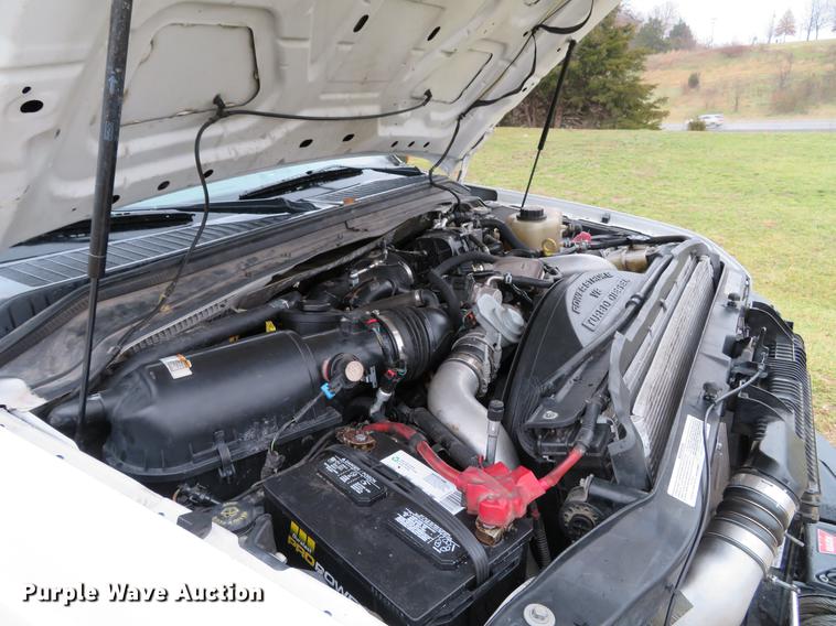 image for item DE5068 2008 Ford F450 Super Duty XL SuperCab flatbed truck