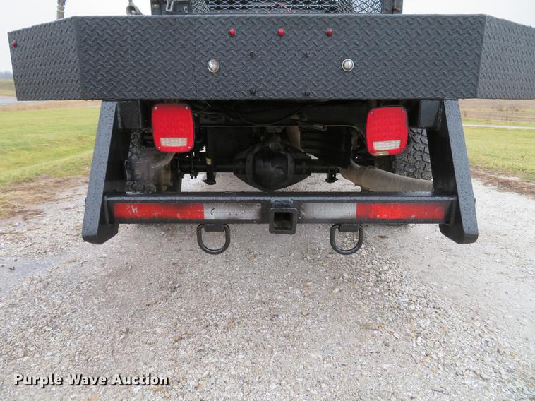 image for item DE5069 2013 Chevrolet Silverado 3500HD Ext. Cab flatbed pickup truck