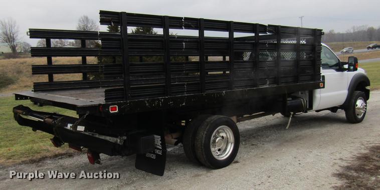image for item DE5080 2015 Ford F550 Super Duty XL flatbed truck
