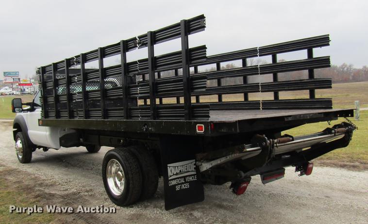 image for item DE5080 2015 Ford F550 Super Duty XL flatbed truck