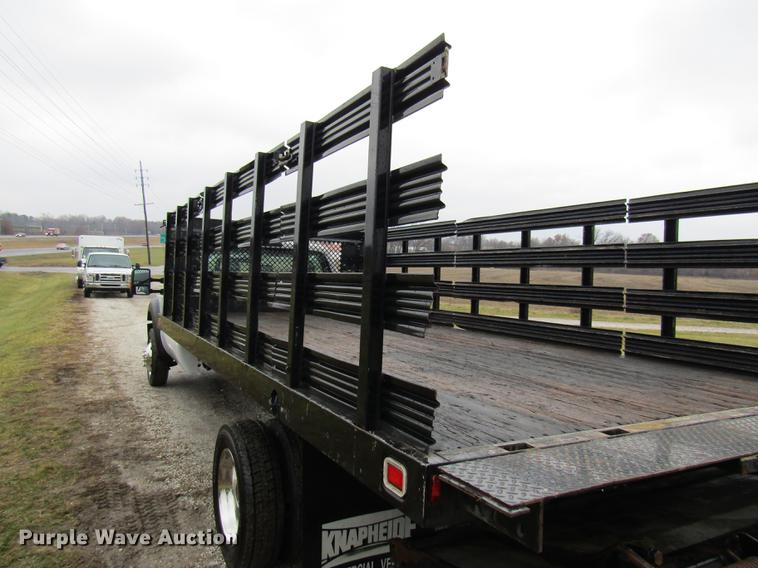 image for item DE5080 2015 Ford F550 Super Duty XL flatbed truck