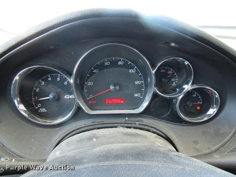 image for item DE5932 2006 Pontiac G6 GTP