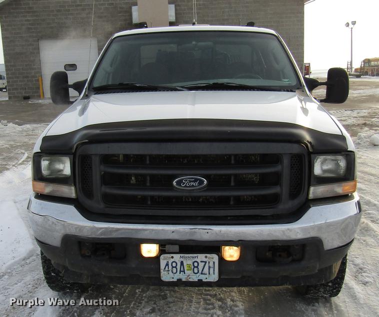 image for item DE5938 2004 Ford F250 Super Duty SuperCab utility bed pickup truck