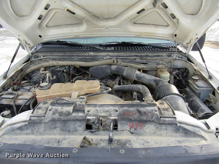 image for item DE5938 2004 Ford F250 Super Duty SuperCab utility bed pickup truck