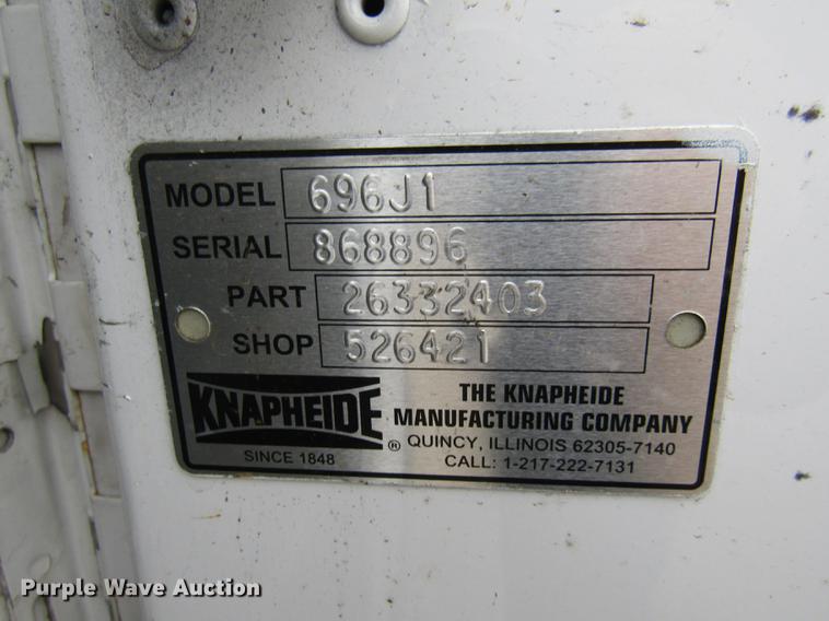 image for item DE5957 2000 Ford F250 Super Duty XL utility bed pickup truck