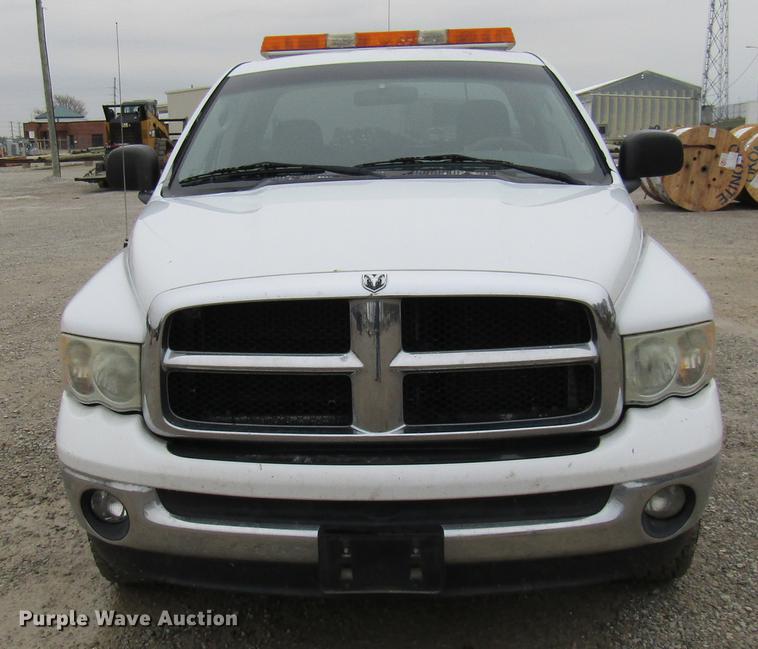 image for item DE5958 2003 Dodge Ram 1500 SLT Quad Cab pickup truck