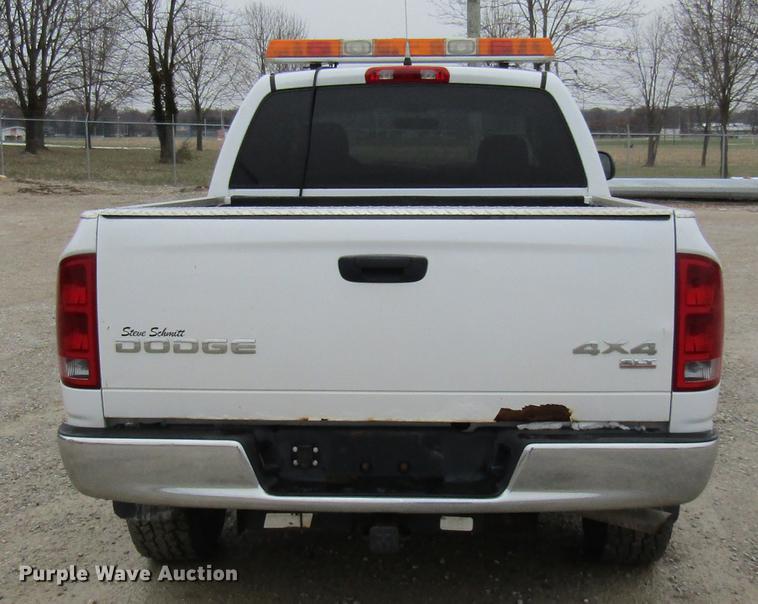 image for item DE5958 2003 Dodge Ram 1500 SLT Quad Cab pickup truck