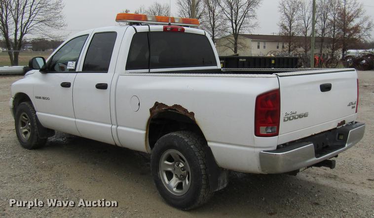 image for item DE5958 2003 Dodge Ram 1500 SLT Quad Cab pickup truck