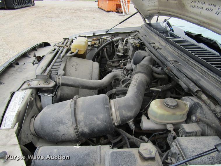 image for item DE5959 1999 Ford F350 Super Duty XL SuperCab utility bed pickup truck