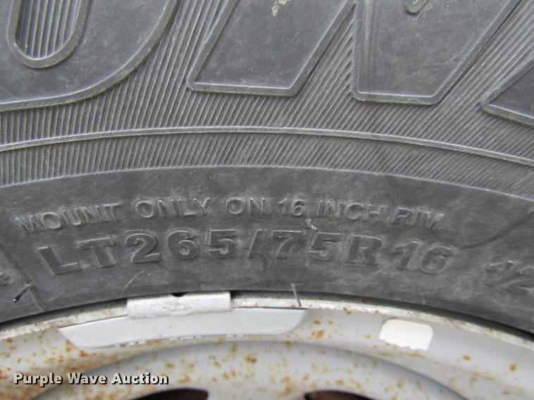 image for item DE5959 1999 Ford F350 Super Duty XL SuperCab utility bed pickup truck