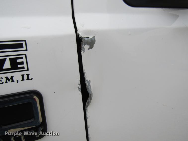 image for item DE5959 1999 Ford F350 Super Duty XL SuperCab utility bed pickup truck