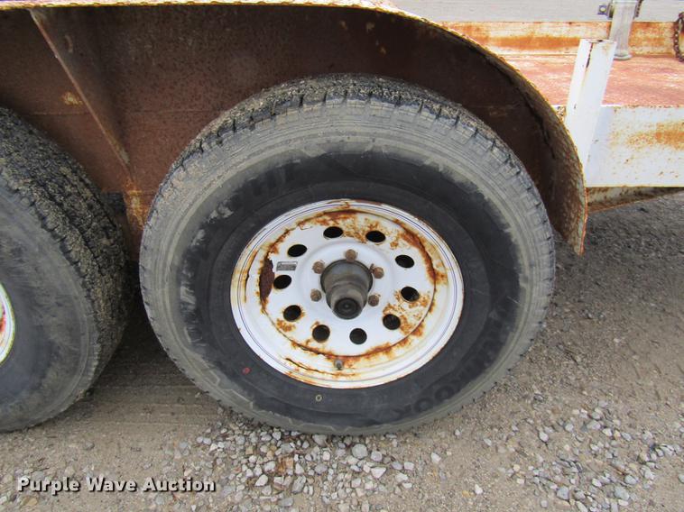 image for item DE5960 1990 Butler LT1016 tilt deck equipment trailer