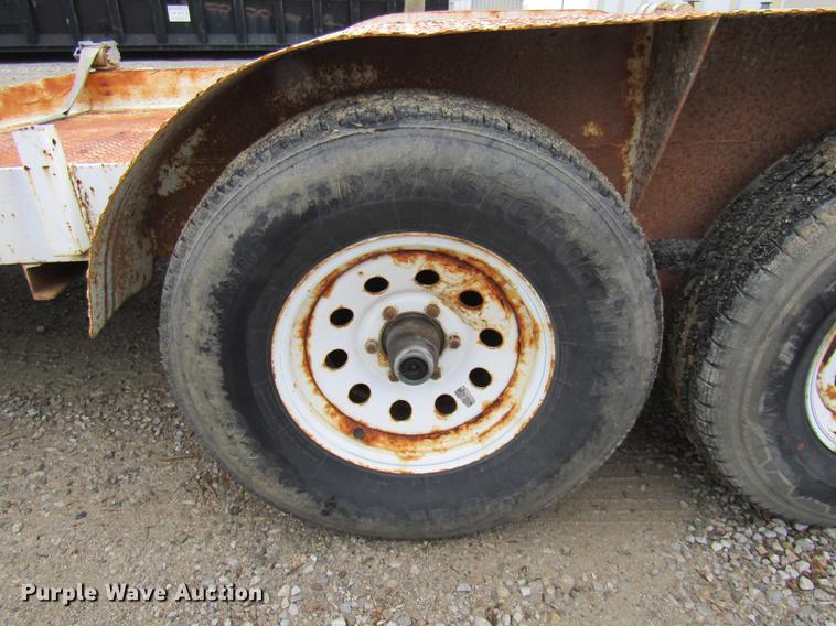 image for item DE5960 1990 Butler LT1016 tilt deck equipment trailer