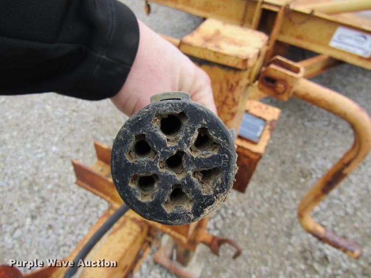 image for item DE5961 1990 Butler tilt deck equipment trailer