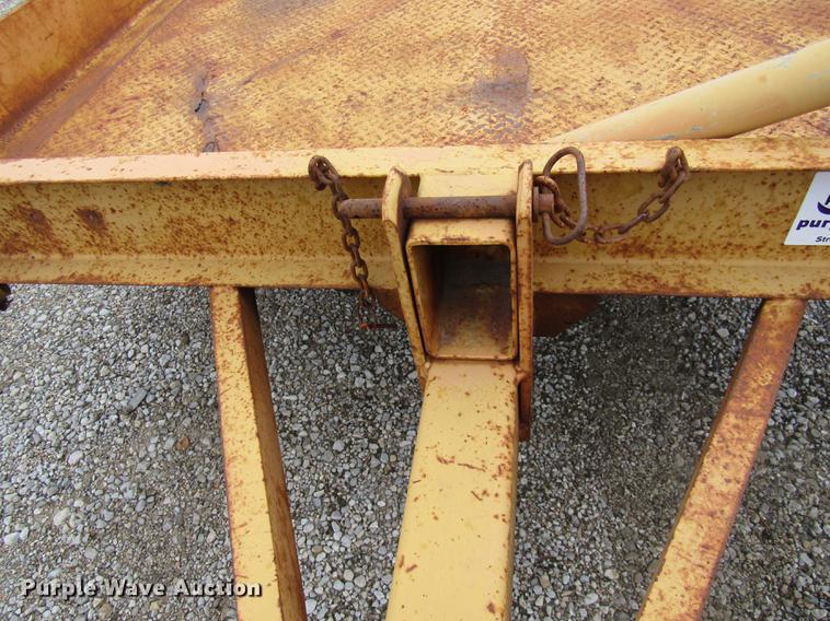 image for item DE5961 1990 Butler tilt deck equipment trailer