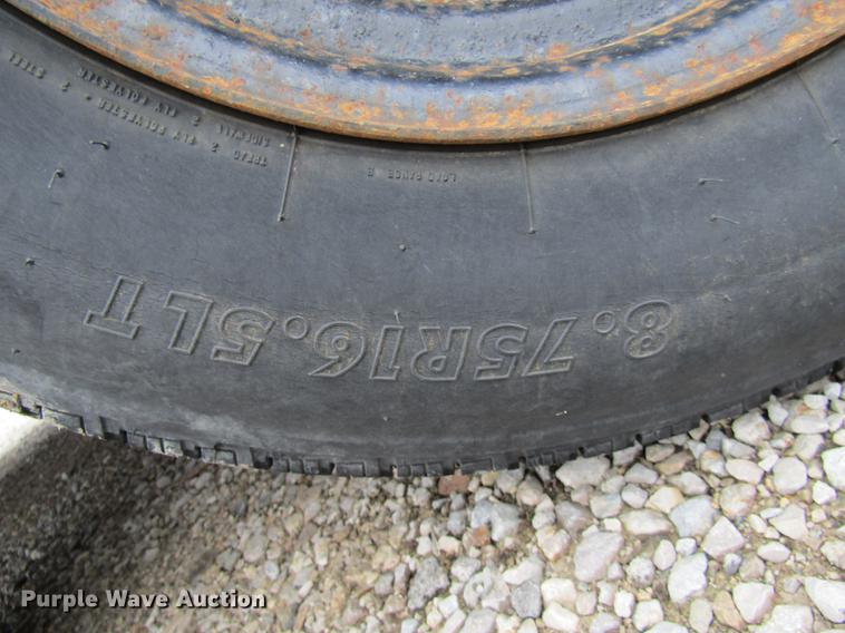 image for item DE5961 1990 Butler tilt deck equipment trailer