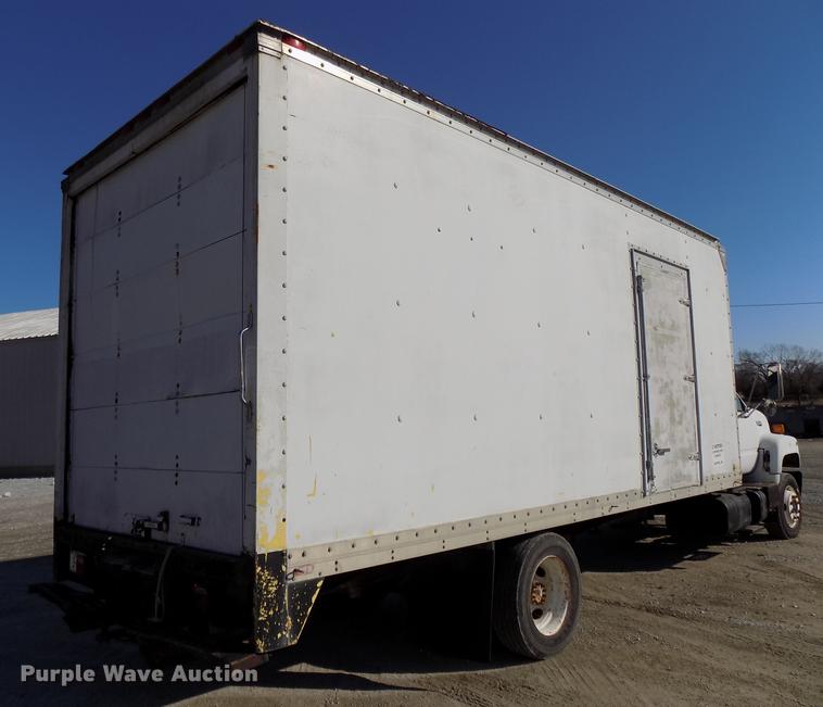 image for item DE7554 1993 GMC TopKick C5500 Lo Pro box truck