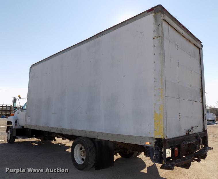 image for item DE7554 1993 GMC TopKick C5500 Lo Pro box truck