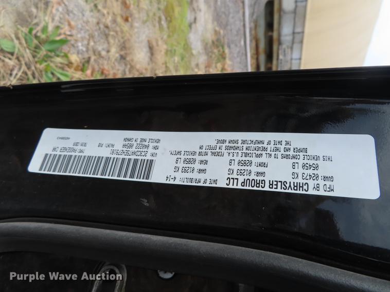 image for item DF1299 2014 Dodge Charger Police