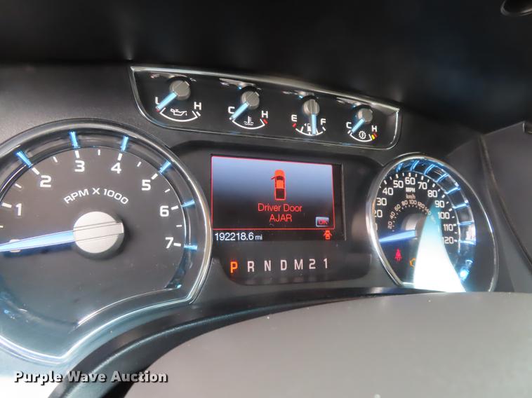 image for item DF1305 2011 Ford F150 SuperCrew pickup truck