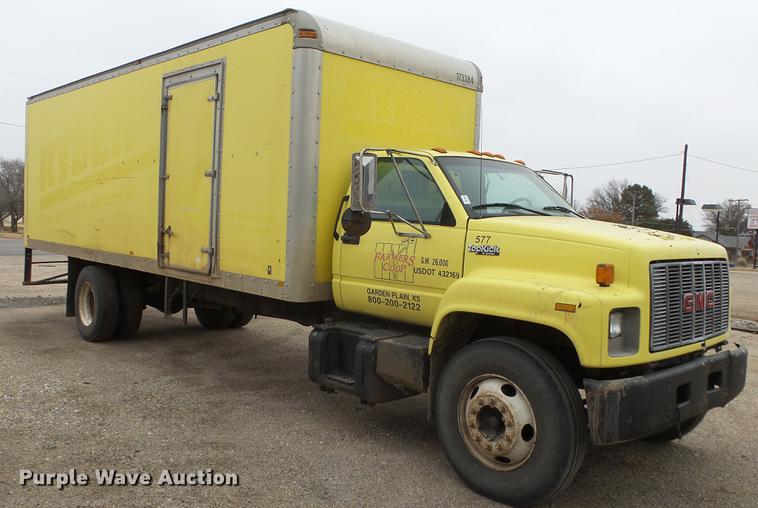 image for item DG2856 1995 GMC TopKick C6500 box truck