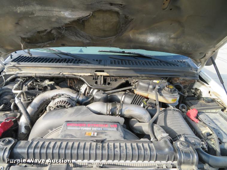 image for item DG3754 2003 Ford F450 Super Duty XL flatbed truck