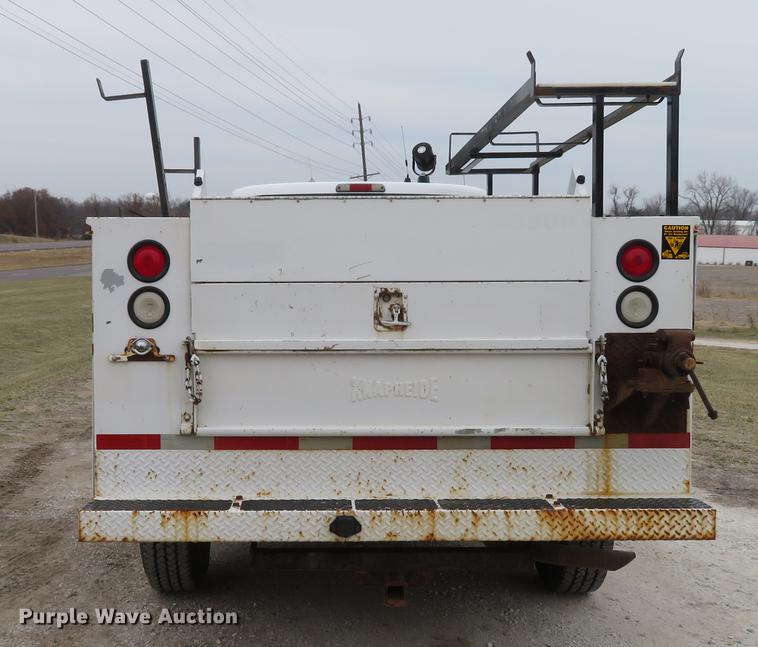 image for item DG3760 2000 Ford F250 Super Duty XL utility bed pickup truck