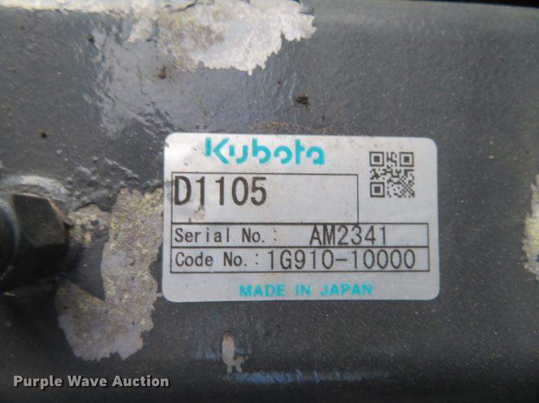 image for item DG3764 2010 Kubota RTV1100 utility vehicle