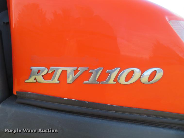 image for item DG3764 2010 Kubota RTV1100 utility vehicle