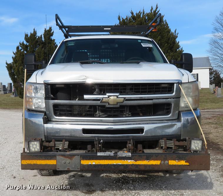 image for item DG3765 2008 Chevrolet Silverado 2500HD Ext. Cab utility bed pickup truck