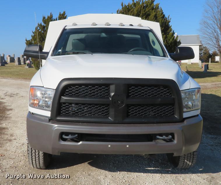 image for item DG3769 2013 Dodge Ram 3500HD utility bed pickup truck
