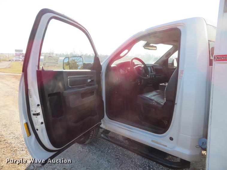 image for item DG3769 2013 Dodge Ram 3500HD utility bed pickup truck