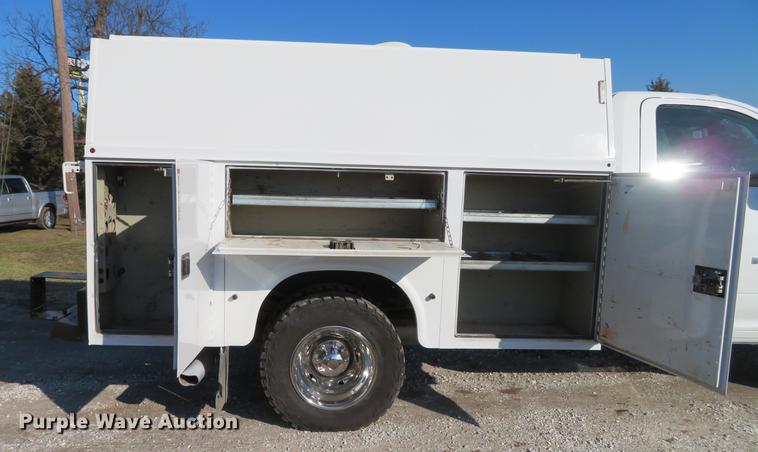 image for item DG3769 2013 Dodge Ram 3500HD utility bed pickup truck