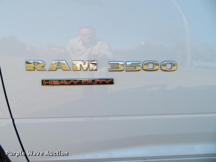 image for item DG3769 2013 Dodge Ram 3500HD utility bed pickup truck