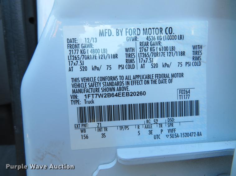 image for item DG3770 2014 Ford F250 Super Duty XLT Crew Cab pickup truck