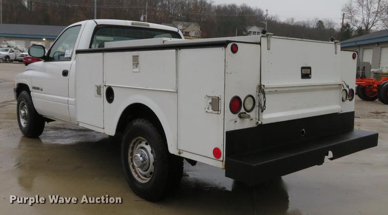 image for item DG3787 2001 Dodge Ram 2500 utility bed pickup truck