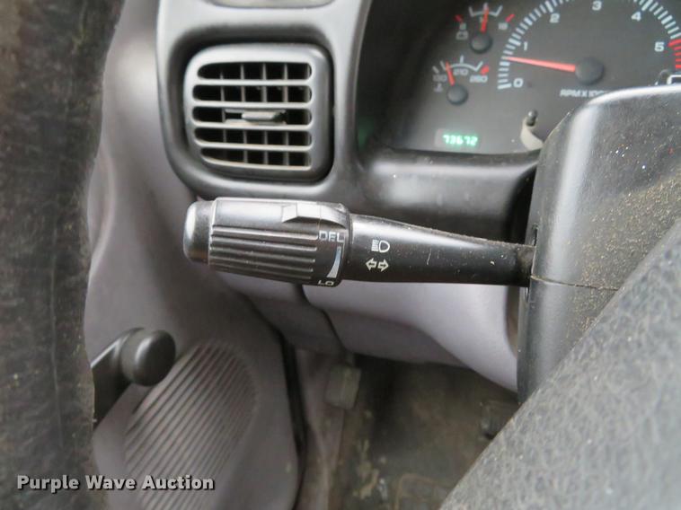 image for item DG3787 2001 Dodge Ram 2500 utility bed pickup truck