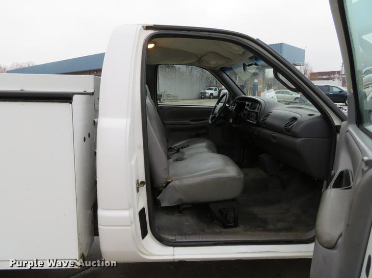 image for item DG3787 2001 Dodge Ram 2500 utility bed pickup truck