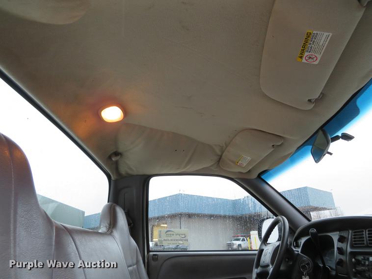 image for item DG3787 2001 Dodge Ram 2500 utility bed pickup truck