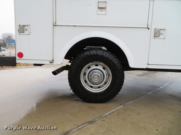 image for item DG3787 2001 Dodge Ram 2500 utility bed pickup truck