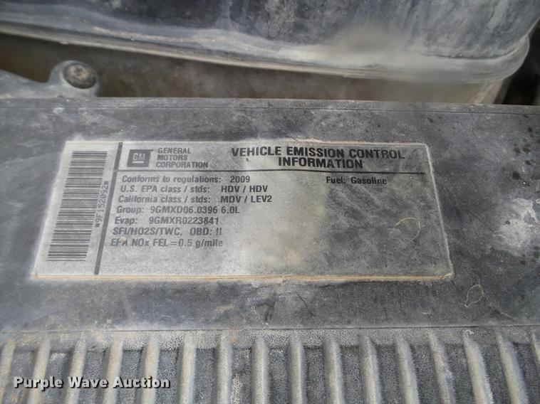 image for item DX9739 2009 Chevrolet Silverado 2500 pickup truck