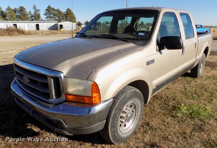 image for item DY9161 1999 Ford F250 Super Duty Crew Cab pickup truck