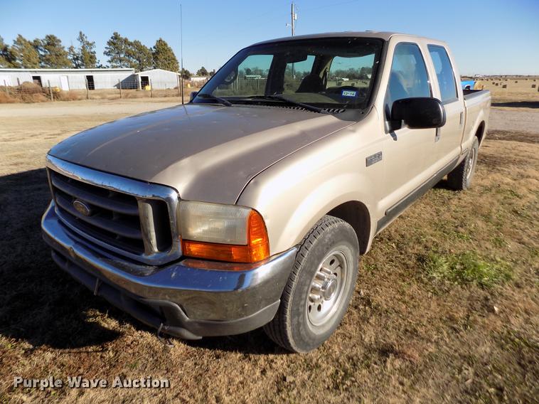 image for item DY9161 1999 Ford F250 Super Duty Crew Cab pickup truck