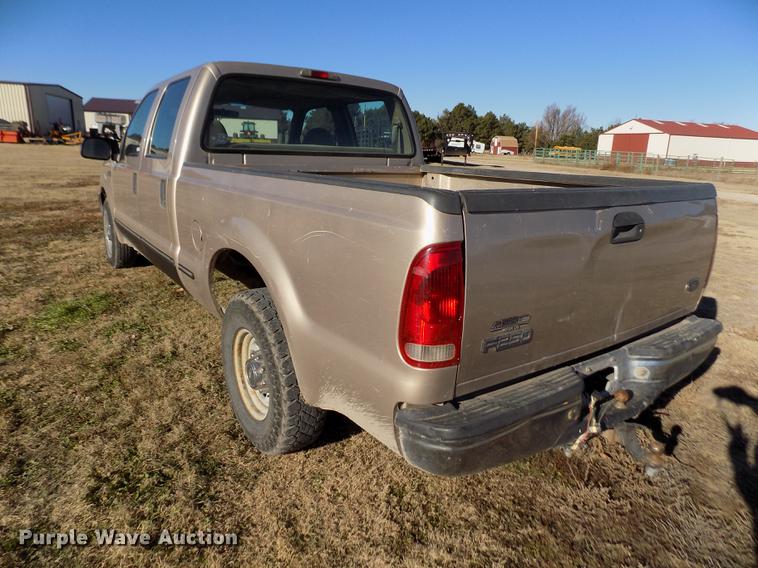 image for item DY9161 1999 Ford F250 Super Duty Crew Cab pickup truck