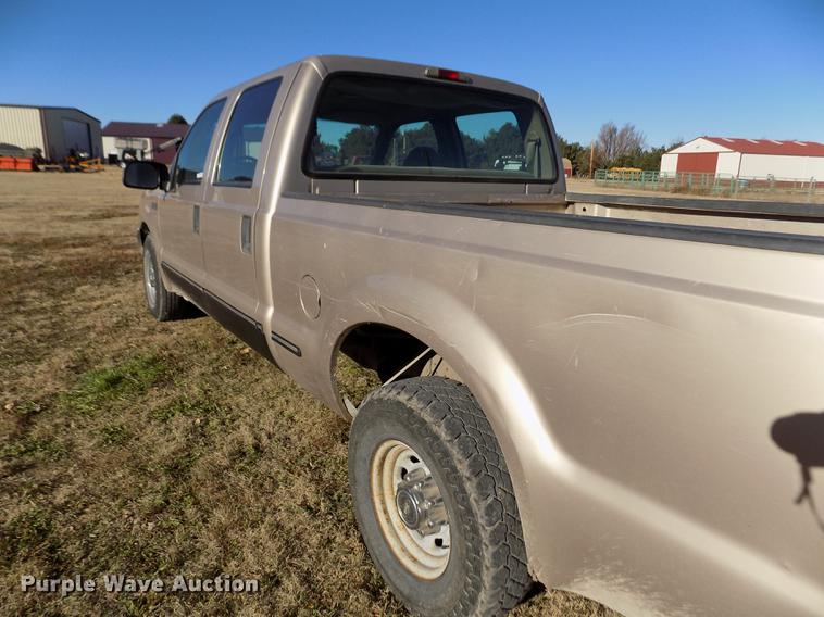 image for item DY9161 1999 Ford F250 Super Duty Crew Cab pickup truck