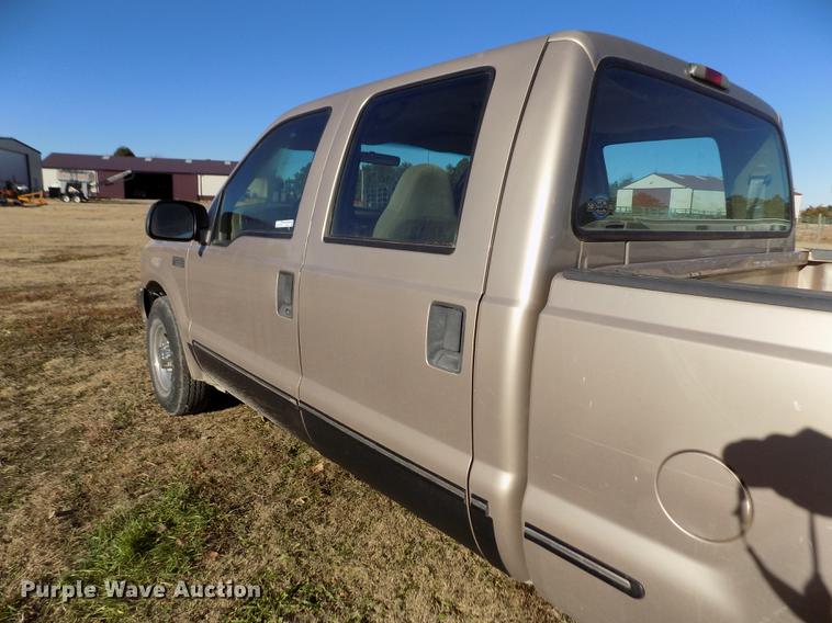 image for item DY9161 1999 Ford F250 Super Duty Crew Cab pickup truck